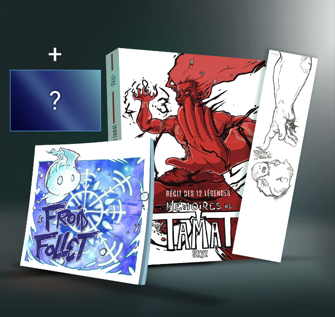 Pack Spécial : Tamat + Froid Follet + un marque page + un goodies surprise